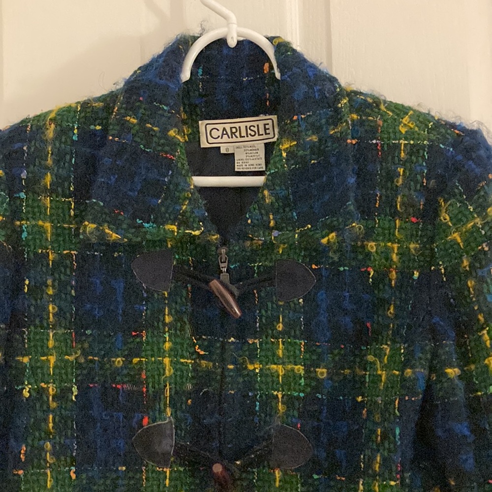 Carlisle wool plaid Jacket